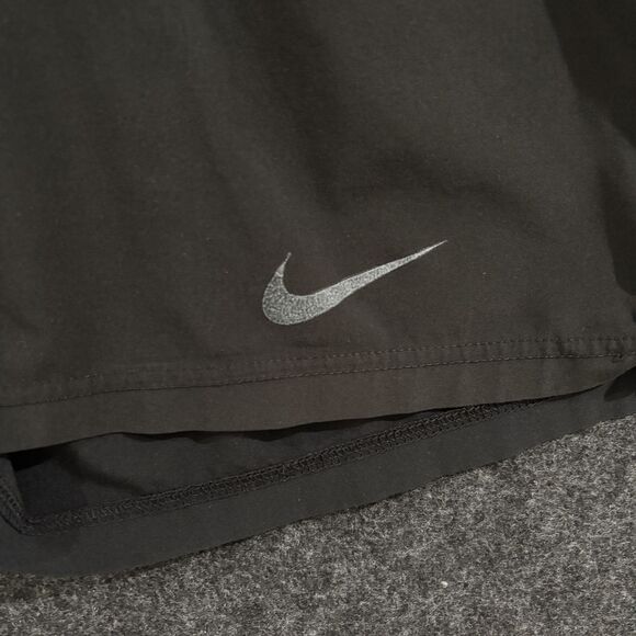 Nike Gladiator Tennis Shorts Men's XL Black Dri-Fit Pockets 10" Training - Picture 2 of 14